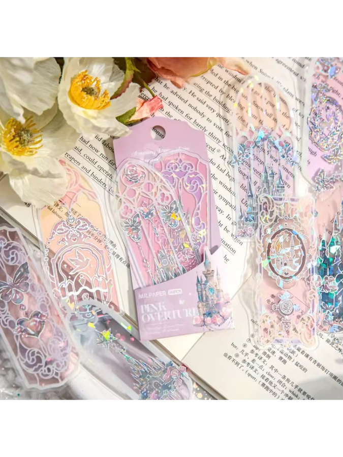 10er Packung Muschel-Lesezeichen aus PVC in 4 verschiedenen Designs für Studenten und Erwachsene - Bild 3