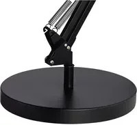 UNILUX Tischleuchte SUCCESS 80 in Schwarz, verstellbare Schreibtischlampe aus Aluminium für Home Office und Task Lighting, Fassung E27 - Bild 1