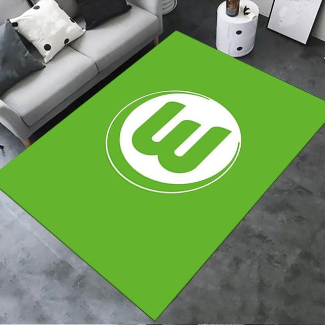 On My Love Home VfL Wolfsburg Teppich, grün, B/T: 230 x 160 cm - Bild 1