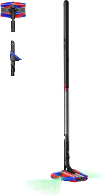 Dyson PencilVac Fluffycones Akku-Staubsauger in Multicolour mit LED-Scheinwerfer und Anti-Tangle-Roller, beutellos - Bild 1