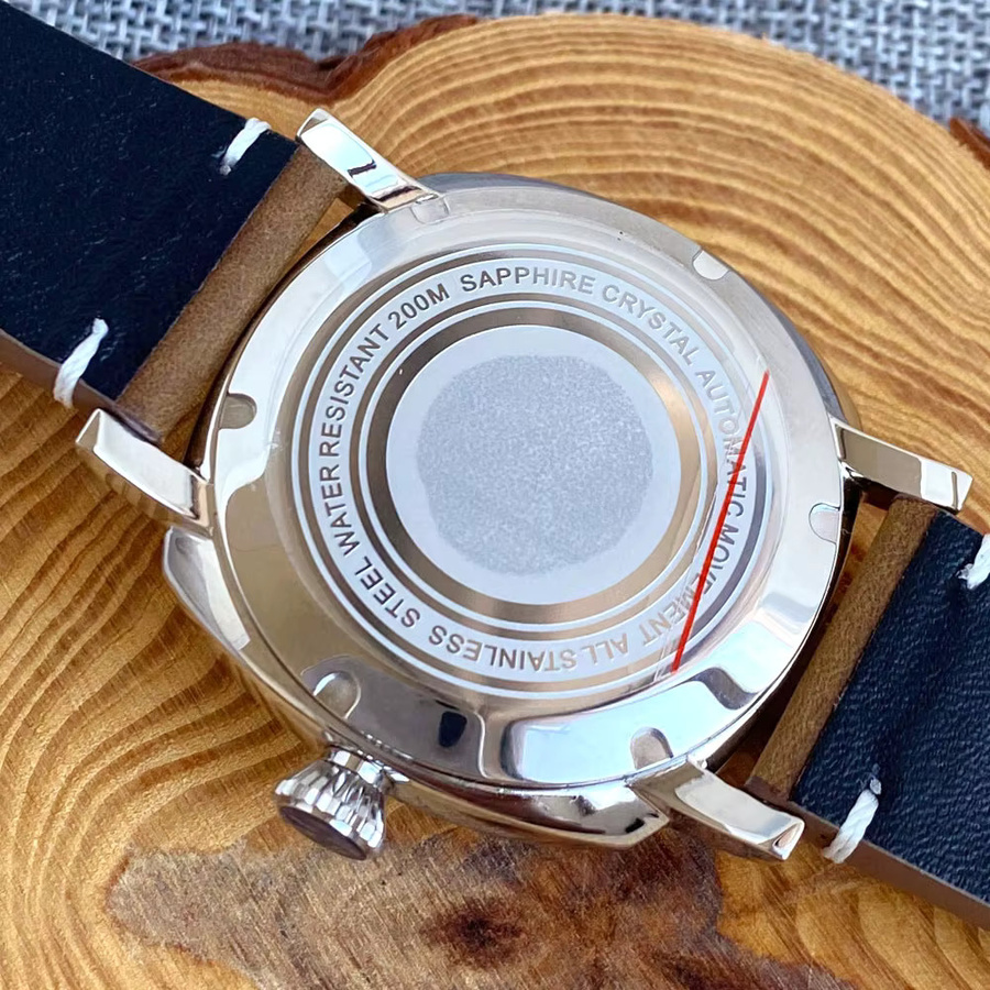 Tandorio Armbanduhr Automatik, Edelstahl, Blau, 42 mm, Herren - Bild 5