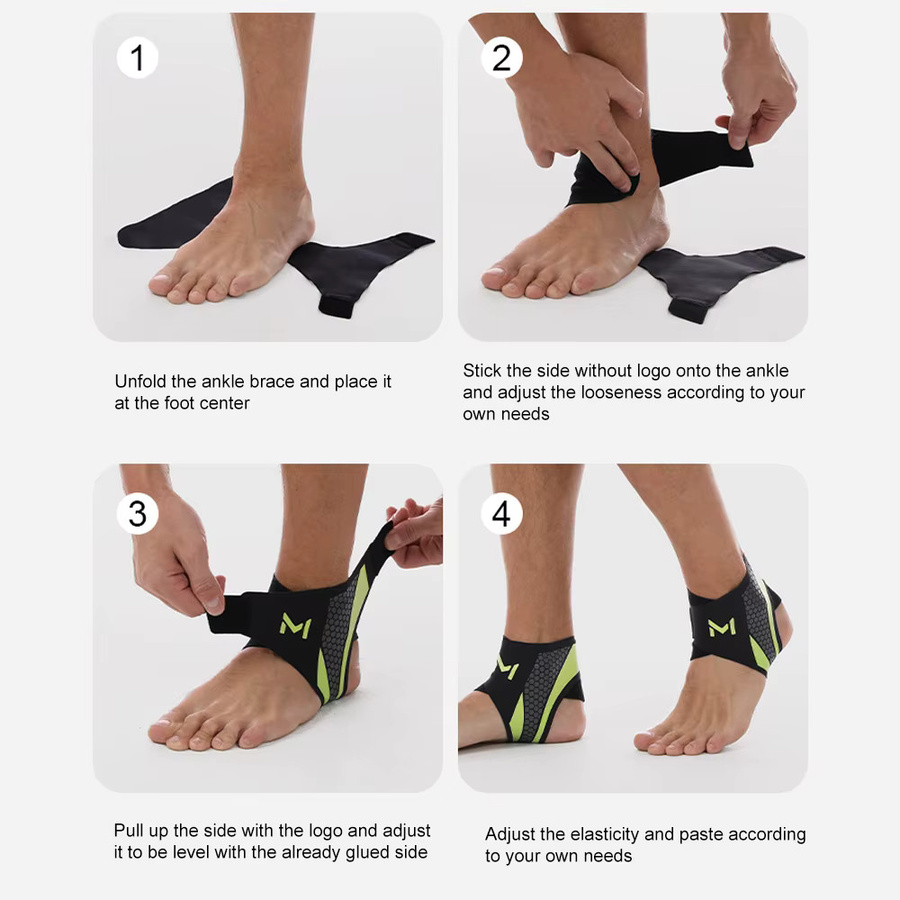 BOTQTOW Socken für Plantarfasziitis, 2er-Pack, Knöchelbandage - Bild 5