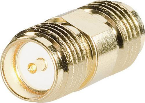 BKL Electronic SMA-Reverse-Adapter SMA-Reverse-Buchse auf SMA-Buchse in Gold - Bild 1