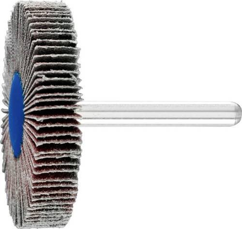 PFERD Korund Fächerschleifer A80 Durchmesser 50 mm, Schaft-Ø 6 mm, 10 Stück, Grau - Bild 1