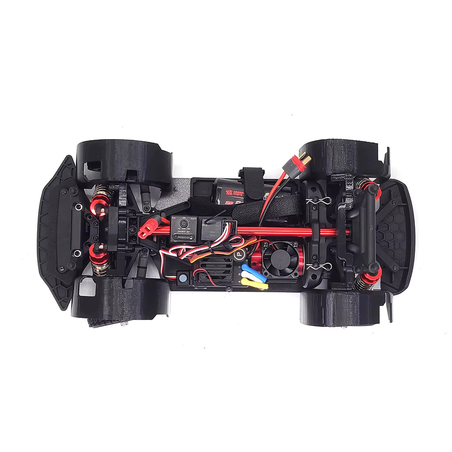 MJX HYPER GO 14304 Simulation vorne und hinten Kotflügel Futter Dekoration, Zubehör, 1:14, Schwarz - Bild 2