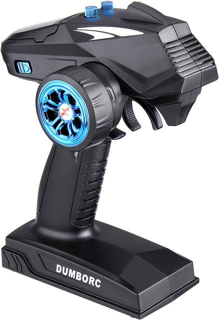 DumboRC X6 2,4GHz 6CH FHSS Funksender, mit Gyro-Empfindlichkeitsanpassung und X6FG RC-Empfänger - Bild 1