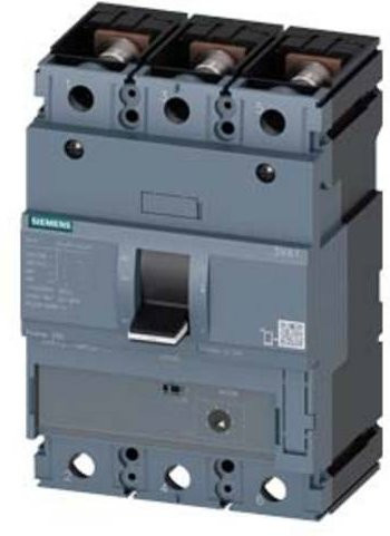 Siemens 3VA1216-5MH32-0AA0 Leistungsschalter in Grau mit einem maximalen Einstellbereich von 160A und einer maximalen Schaltspannung von 690 V/AC - Bild 1