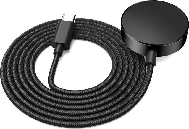 Samsung Smart Watch-Ladegerät, Aluminium, USB-C, Schwarz - Bild 1