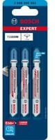 Bosch Expert Carbide Stichsägeblatt T 118 EHM Stainless Steel für Metall, 3 Stück - Bild 2