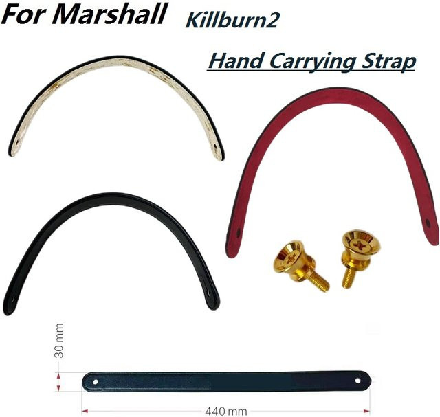 Marshall Ersatz Leder-Tragegurt für Kilburn II Bluetooth-Lautsprecher, Länge: 44 cm - Bild 1