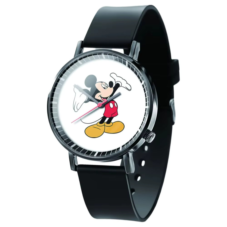 Disney Armbanduhr, Analoguhr, Silikon, Weiß, Kinder - Bild 2