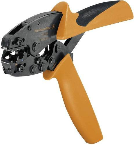 Weidmüller Crimpzange HTN 21 für unisolierte Verbinder 0,5 bis 6 mm² in Orange - Bild 1