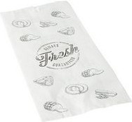 PAPSTAR Fleischerbeutel aus Kraftpapier, gefädelt, weiß, 1 Stück - Bild 1