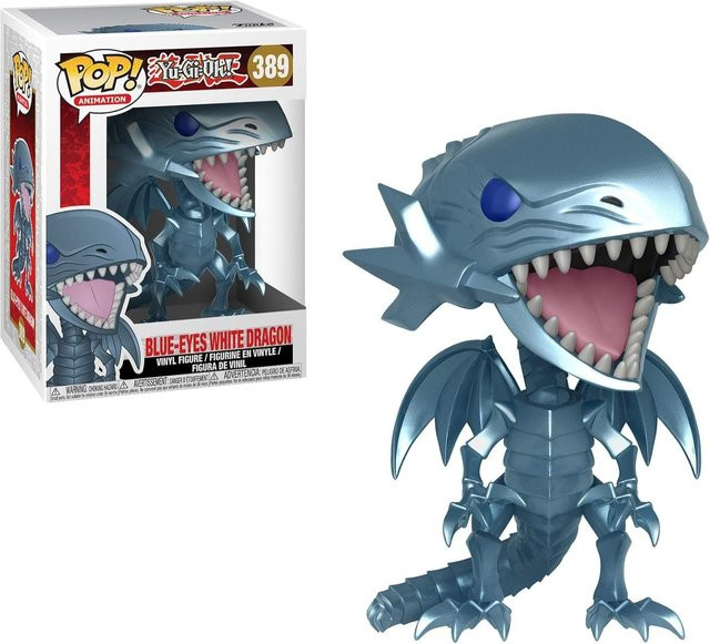 Funko Yu-Gi-Oh! Blauäugiger Weißer Drache Vinyl Figur 9cm - Bild 1
