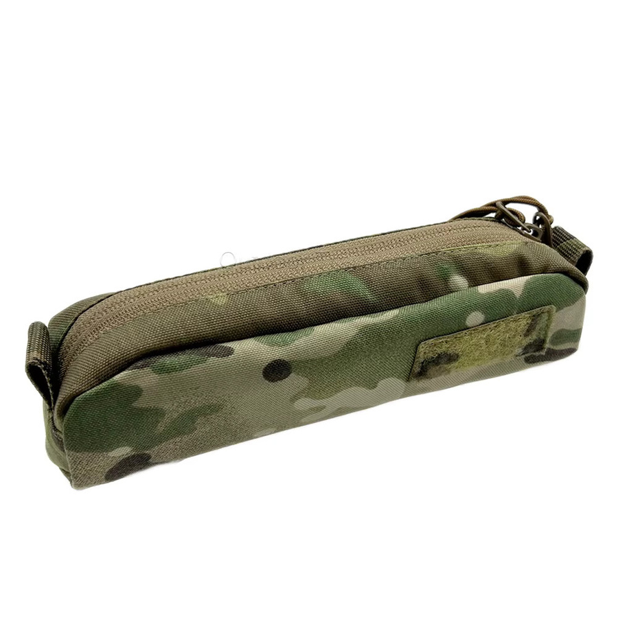 Taktisches Federmäppchen von ZxieYon in Grau aus langlebigem Nylon für EDC-Werkzeuge und Outdoor-Zubehör - Bild 2