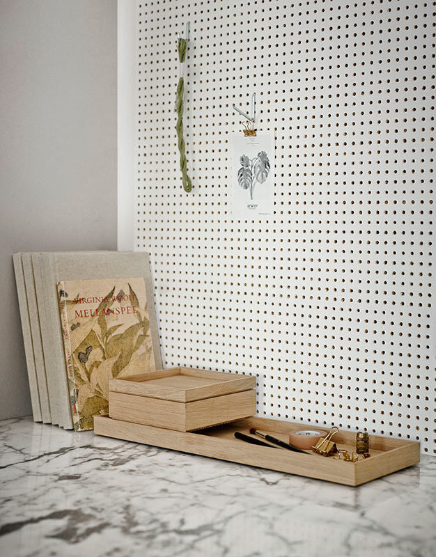 Nomad Tray Tablett von Fritz Hansen in Braun aus Massivholz - Bild 2