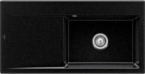 Villeroy & Boch Spüle Subway Style 60 Spülbecken rechts in Chromite Schwarz - Bild 1