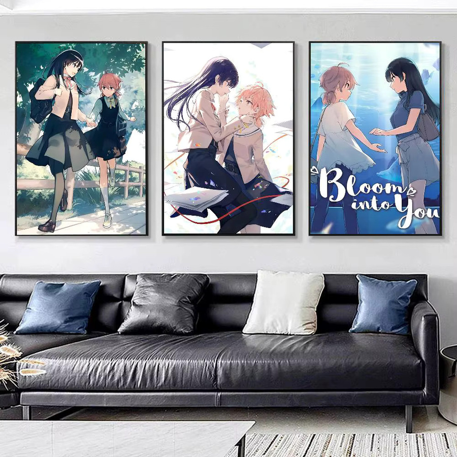 Bloom Into You Poster Vintage Wandkunst in Multicolour als HD-Druck auf Papier, B/H: 15,0 x 10,0 cm - Bild 2