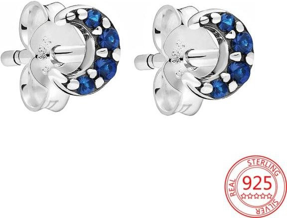 YIRAN Jewelry Ohrringe, 925 Silber, Zirkonia, Damen - Bild 1