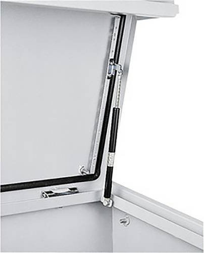 Schneider Electric NSYPLS30 Pneumatische Türhalterung für Pultdeckel in Silber, Max.-Last 29kg - Bild 1