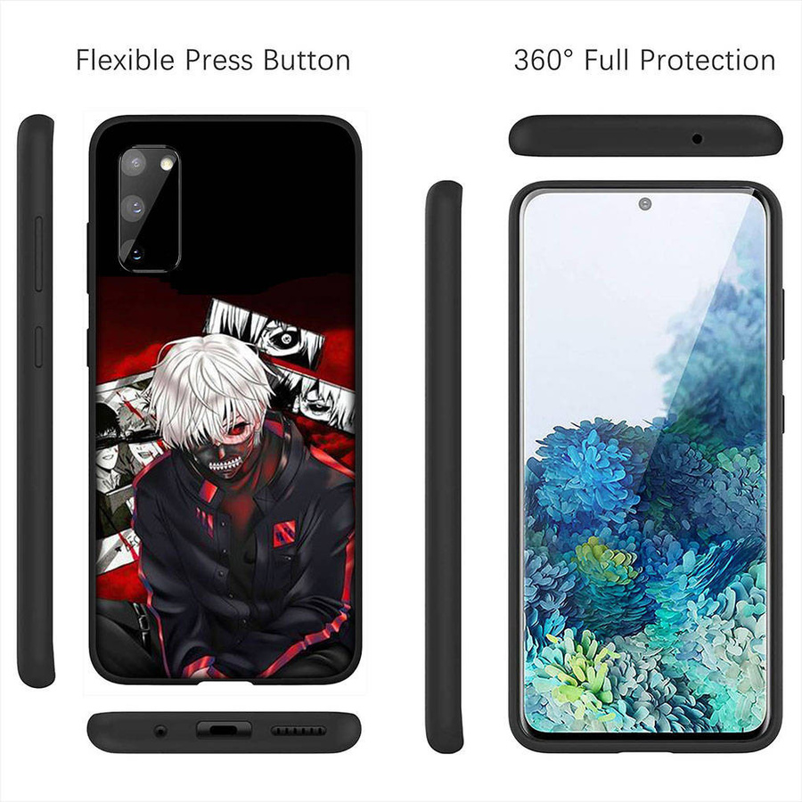 MINISO Handyhülle Tokyo Ghoul Ken Kaneki für Samsung Galaxy S24 FE in Schwarz - Bild 3