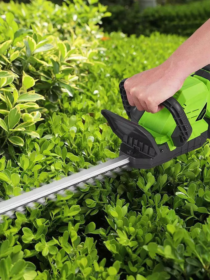 ONEGREEN Elektrische Heckenschere mit 180 Grad Rotation für Makita 18V Akku, Grün - Bild 5