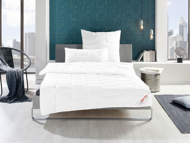 SCHLAF-GUT Sommer-Steppbett Utah in Weiß, B/B: 135 x 200 cm - Bild 1