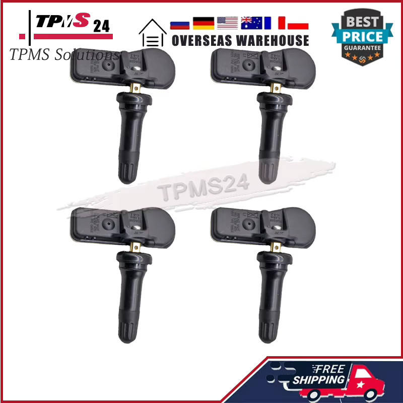 GANGLE Reifendruckkontrollsensor 433 MHz in Schwarz für Renault Captur Clio Van Dokker Kangoo Logan II Master III Trafic Twingo Van (407009322R) - Bild 2