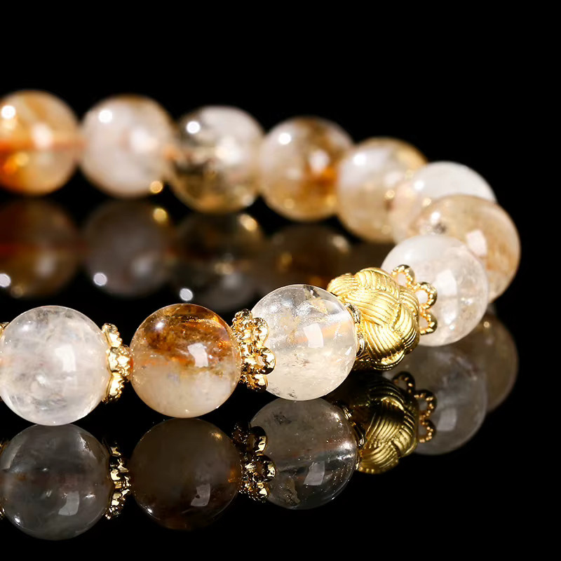 Armband Kupfer, Gold, Kristall, Damen - Bild 3