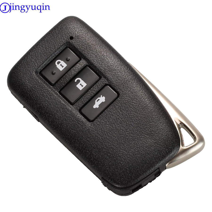 Jingyuqin Smart Auto Schlüssel Gehäuse für Lexus ES350 IS ES GS NX RX GX GS300 GS350 IS250 ES250 NX200 mit 2 3 oder 4 Tasten in Schwarz - Bild 3