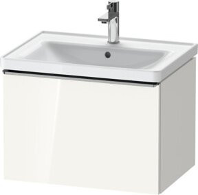 Duravit Waschtischunterschrank D-Neo, Farbe Weiß, wandhängend, B: 63,4 cm, T: 45,2 cm, H: 44,0 cm - Bild 1