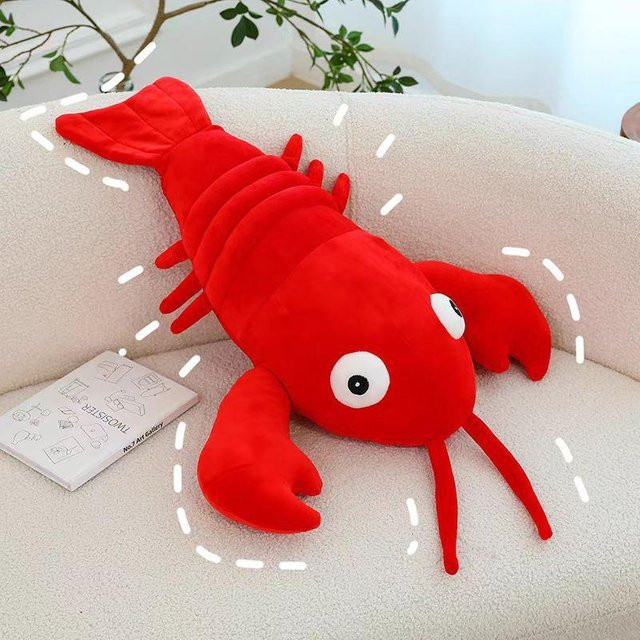 Joyful toys Hummer Puppe, Plüsch, 30cm, Rot - Bild 1