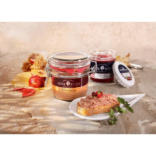 Hink Hirschpastete mit Balsamico-Zwetschken und Maroni 170 g - Bild 2