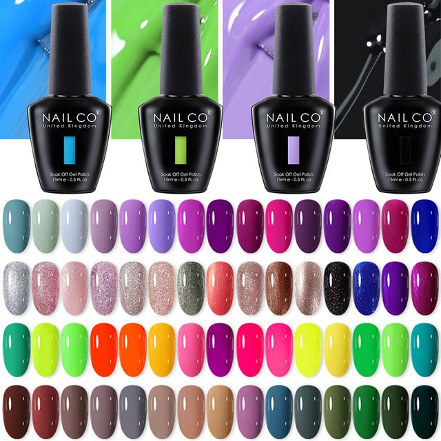 NAILCO Semi Permanent UV Gel Nagellack, 15 ml, Glänzend - Bild 1