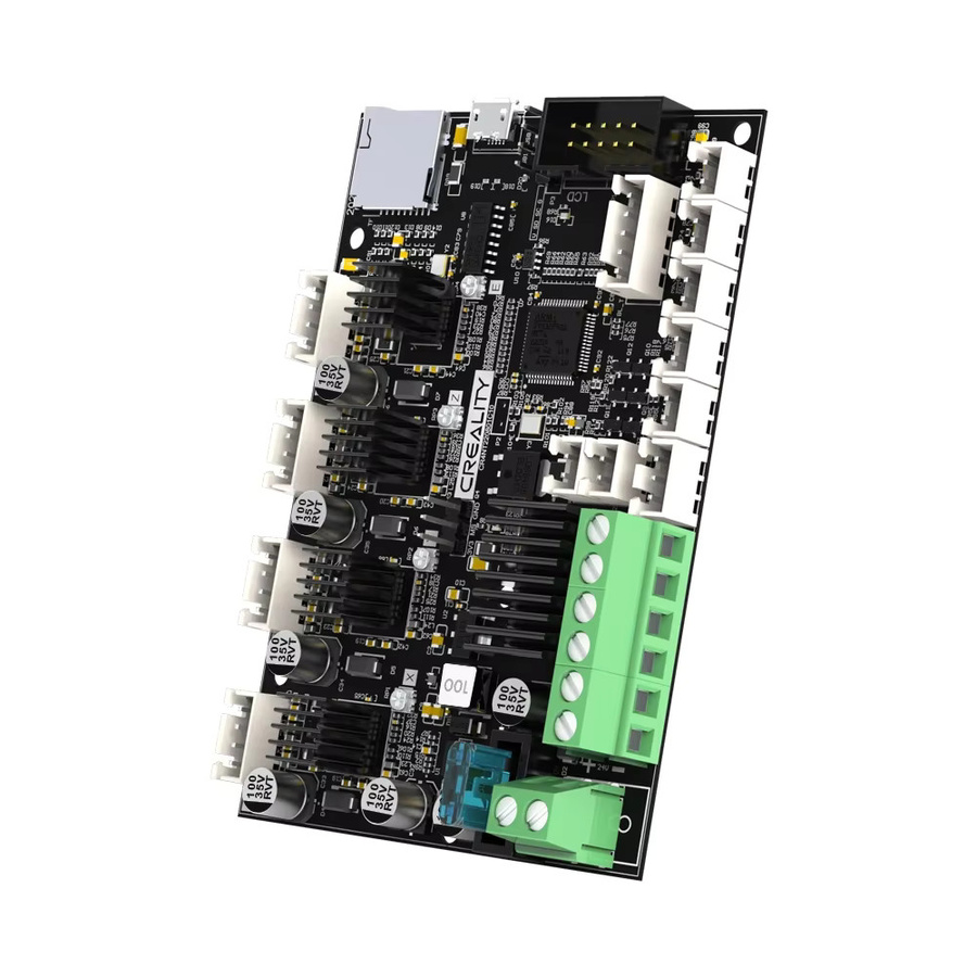 Creality E3 Free-Runs Silent Motherboard Upgrade Kit 32bit ARM Cortex-M4 mit TMC2209 Motortreibern für Marlin und Klipper Firmware in Schwarz - Bild 4