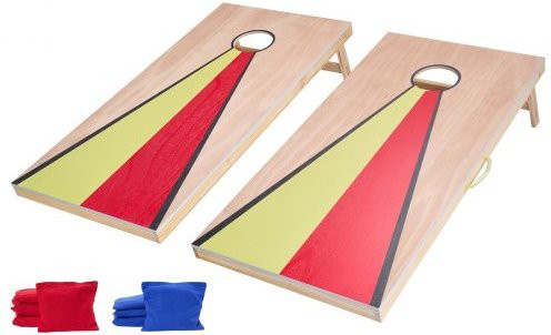 VEVOR Cornhole Spiel Set, 8-teiliges Set, Bunt / Mehrfarbig - Bild 1