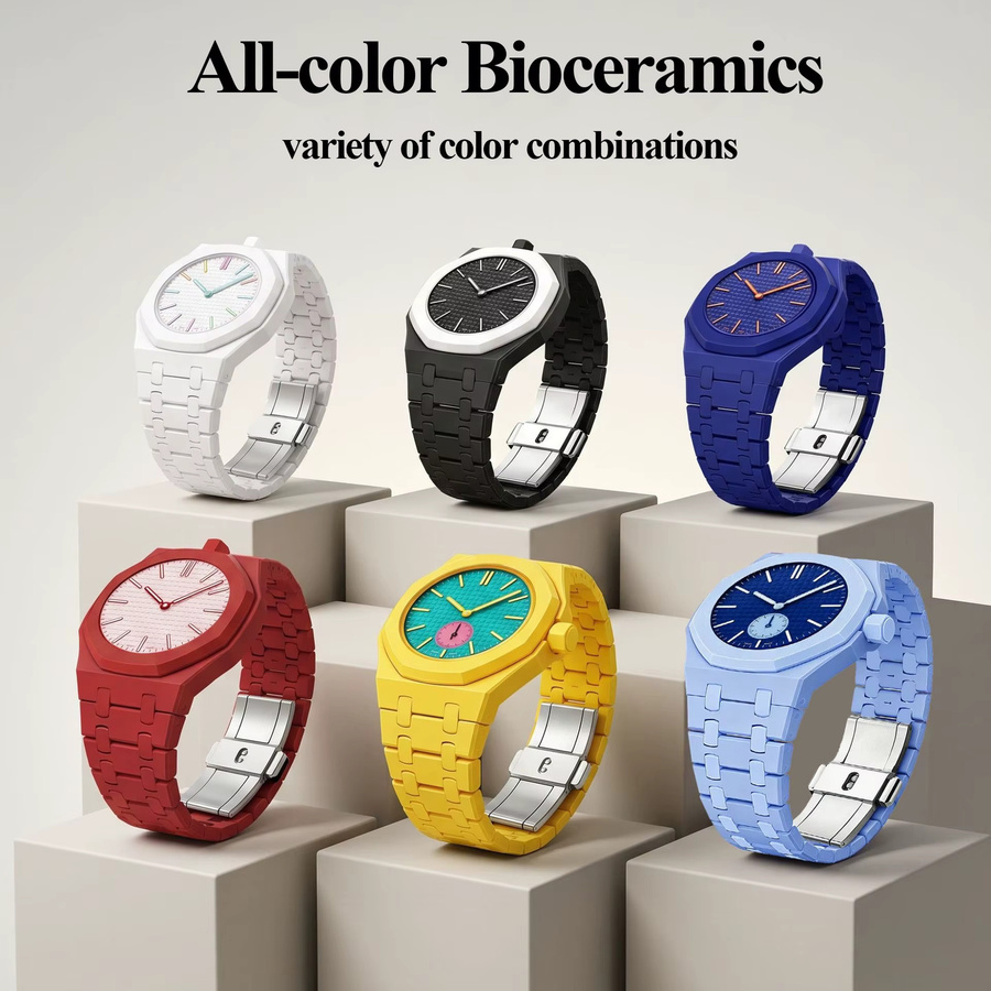 Swatch Uhrenarmband, Biokeramikgehäuse, Keramik, Bunt, Unisex - Bild 4