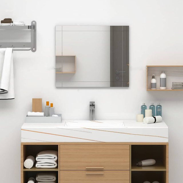 Vidaxl Wandspiegel modern aus Glas, rechteckig, B: 60 cm, H: 40 cm - Bild 1