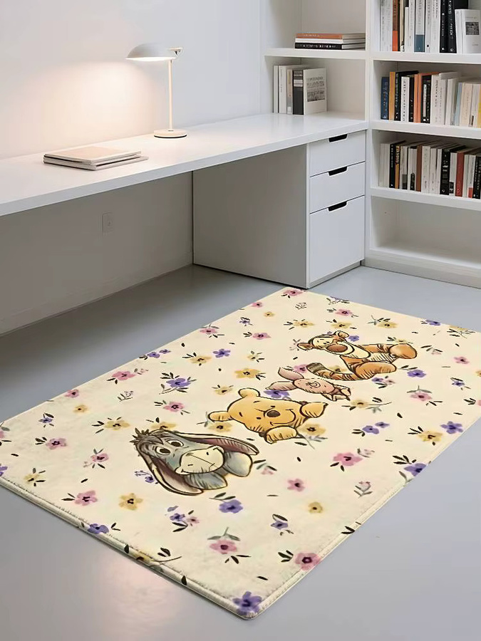 Beast Kingdom Winnie the Pooh Antirutschmatte für Badezimmer und Eingangsbereich, Mehrfarbig, B/T: 60 x 40 cm - Bild 4