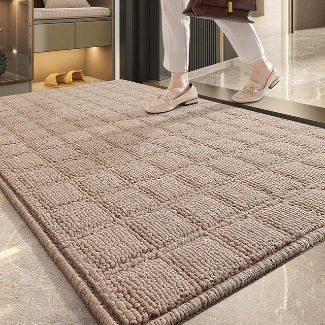 Staubentfernungsmatte für den Eingangsbereich aus Polypropylen, beige, B/B: 61 x 92 cm - Bild 1
