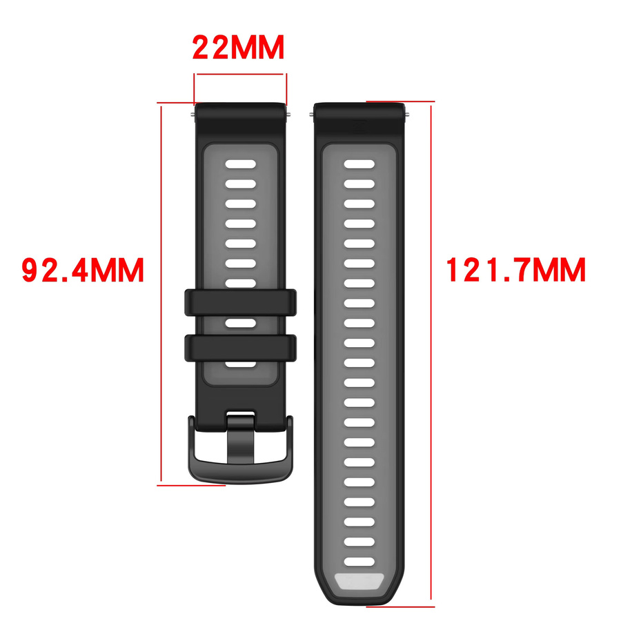 Garmin Uhrenarmband Silikon, Bicolor, Unisex - Bild 3