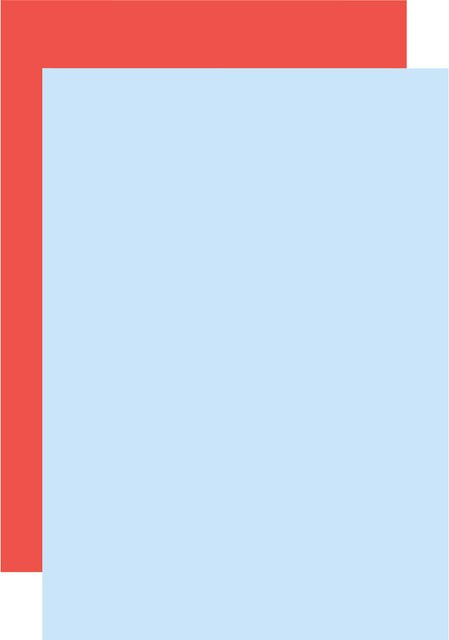Rico Design Paper Poetry Kartenset in Rot-Mint - Bild 1