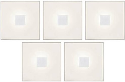 Paulmann LumiTiles Basic Set Square LED-Panel, Farbe: Weiß, Warmweiß, B/T/H: 10 x 10 x 1 cm, 4.8W - Bild 1