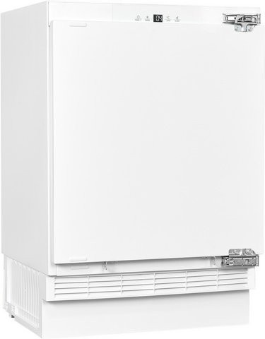 Exquisit Unterbau-Vollraumkühlschrank UKS140-V-FE-010D in Weiß, 138 l, B/H/T: 59,5 x 81,8 x 54,5 cm - Bild 1