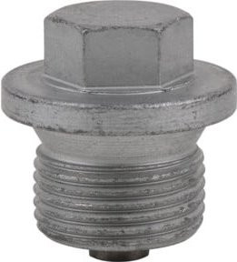 KS Tools Ölablassschraube mit Sechskant 15 mm, M20 x 1,5 x 14 mm, Farbe Silber, 10er-Pack - Bild 1