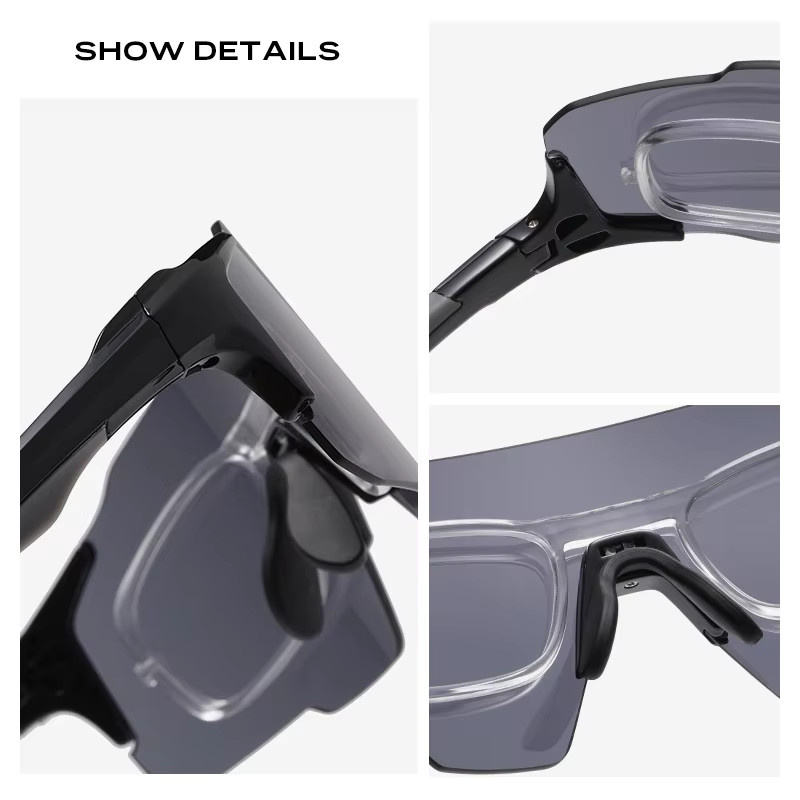 OKH Sportsonnenbrille, Vollrand, Kunststoff, Unisex - Bild 2