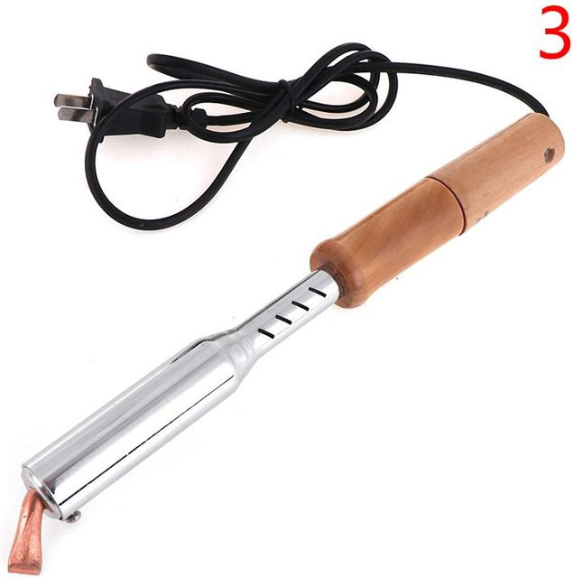 Elektrischer Lötkolben mit Holzgriff von Fancy Jewelry in Multicolour, 150 Watt oder 200 Watt - Bild 1