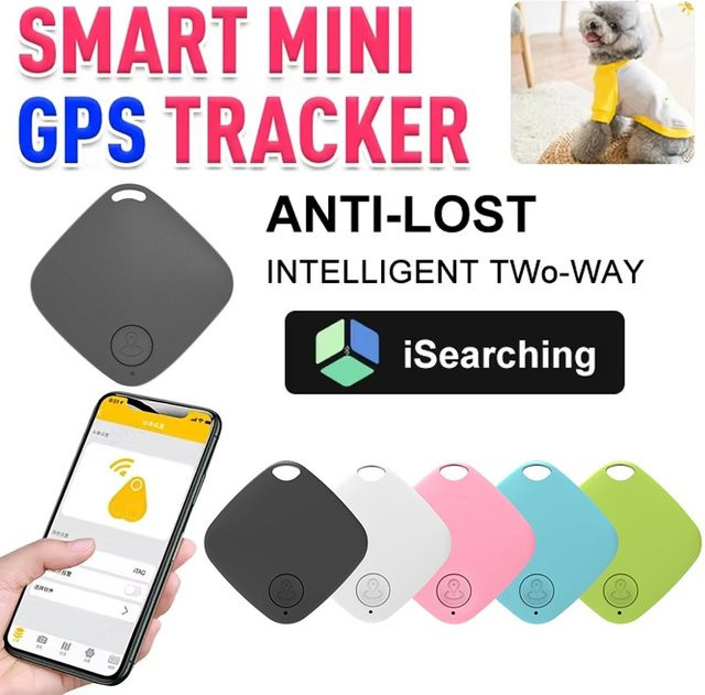 VORTNGLE Mini GPS-Tracker mit Bluetooth-Ortung als Anti-Verlust-Alarm in Weiß für Schlüssel, Geldbörsen, Gepäck und Haustiere - Bild 1