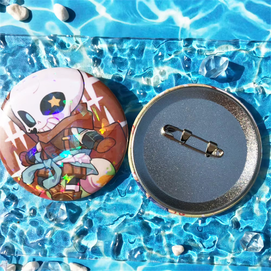 Anhänger Sans Frisk Asriel Dreemurr Cosplay, Brosche Pin, Abzeichen - Bild 3
