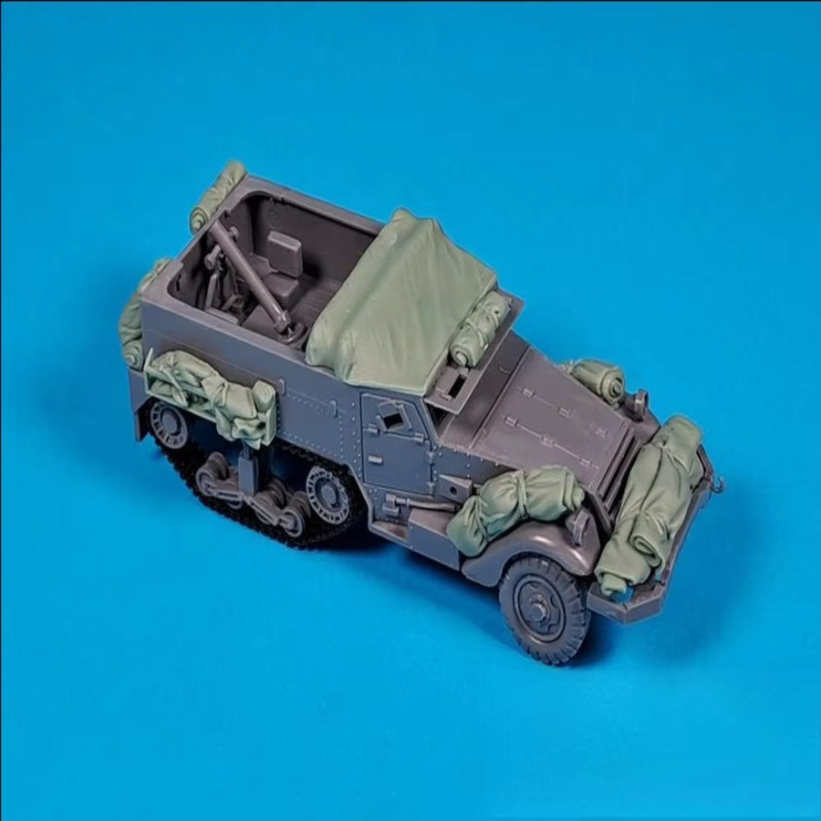 EVANOVM M4A1 Halbkettenfahrzeug-Zubehör, Modellbausatz, 1:72, unbemalt - Bild 2